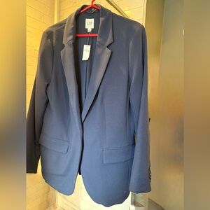 Womens Gap Blazer XL Navy